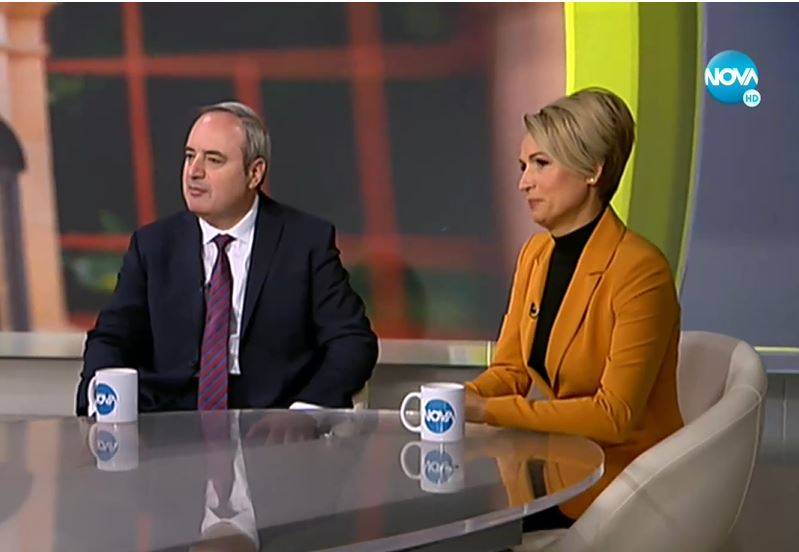 Проф. Анастас Герджиков и Невяна Митева